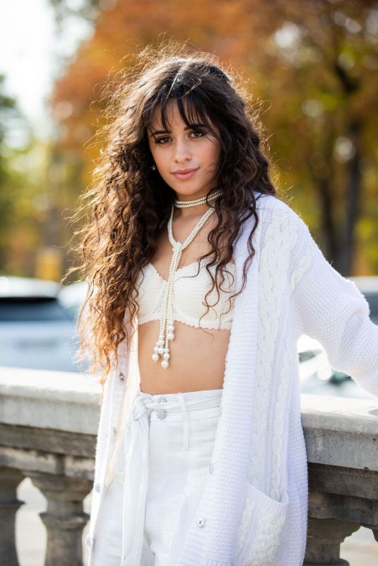 CAMILA CABELLO Out at Paris Fashion Week 09/27/2019