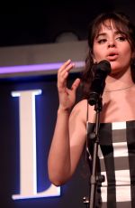 CAMILA CABELLO Performs at Elle Women in Music in New York 09/05/2019