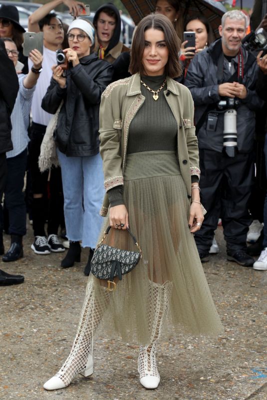 CAMILA COELHO at Christian Dior Show as Paris Fashion Week 09/24/2019