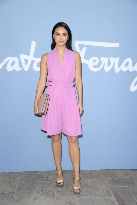 CAMILA MENDES at Salvatore Ferragamo Fashion Show in Milan 09/21/2019