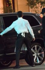 CAMILA MORRONE and Leonardo Dicaprio Out for Dinner in Beverly Hills 09/22/2019