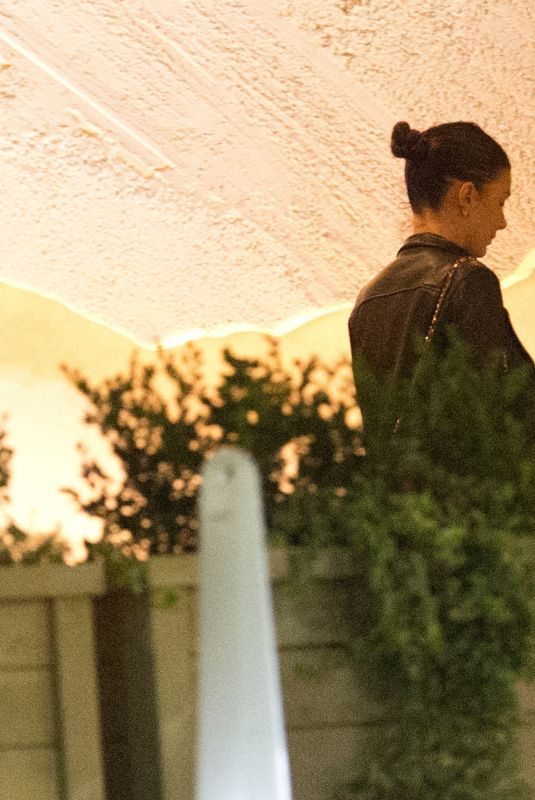 CAMILA MORRONE and Leonardo Dicaprio Out for Dinner in Beverly Hills 09/22/2019