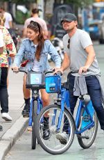 CAMILA MORRONE and Leonardo Dicaprio Riding Bikes Out in New York09/26/2019