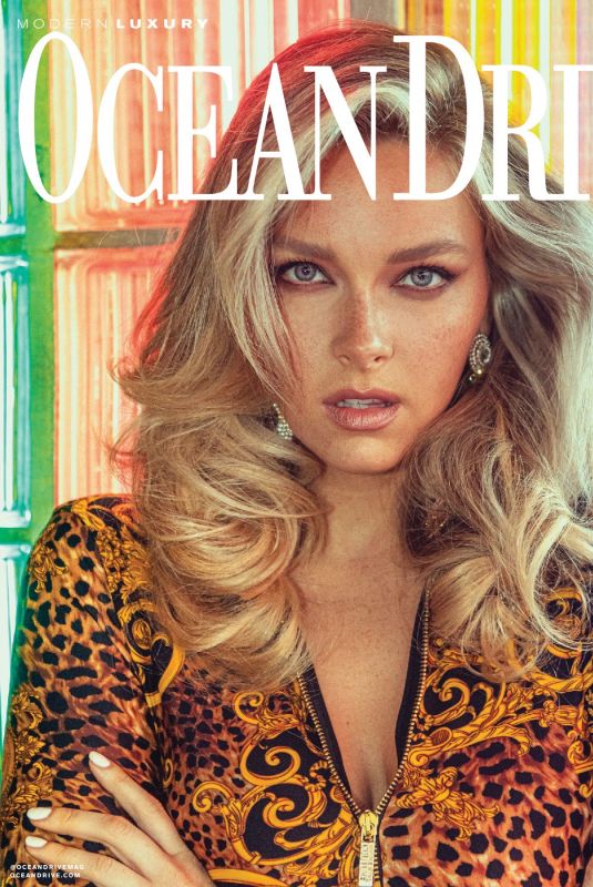 CAMILLE KOSTEK in Ocean Drive Magazine, September 2019