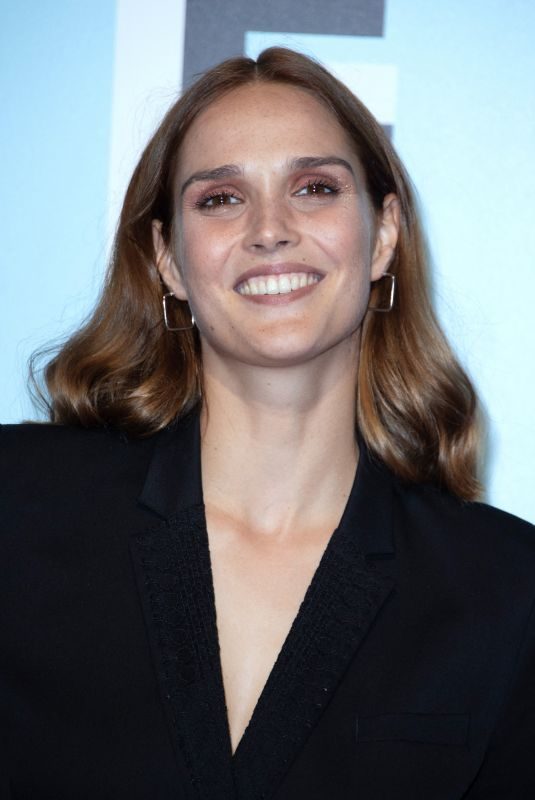 CAMILLE LOU at 21st LA Rochelle Fiction Festival Photocall in France 09/12/2019