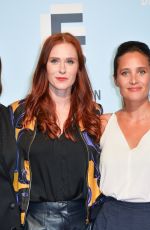 CAMILLE LOU, AUDREY FLEUROT and JULIE DE BONA at 21st LA Rochelle Fiction Festival in France 09/12/2019