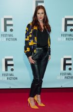 CAMILLE LOU, AUDREY FLEUROT and JULIE DE BONA at 21st LA Rochelle Fiction Festival in France 09/12/2019