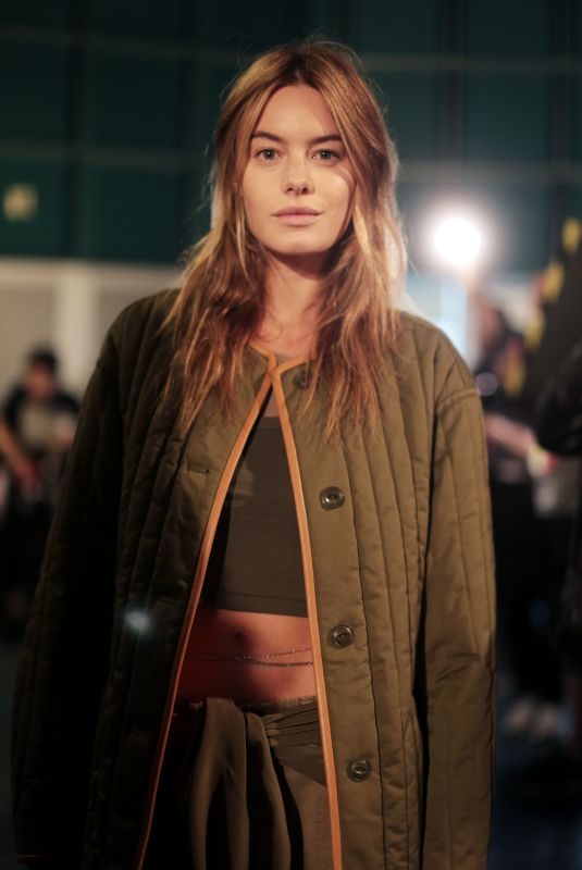 CAMILLE ROWE at Rag and Bone Show at New York Fashion Week 09/06/2019