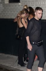 CAR ADELEVINGNE and ASHLEY BENSON at Rihanna