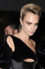 CARA DELEVINGNE Arrives at Her Hotel in London 08/29/2019