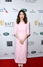 CARICE VAN HOUTEN at Bafta LA + BBC America TV Tea Party 09/21/2019