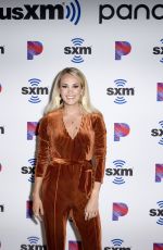 CARRIE UNDERWOOD and JENNY MCCARTHY at SiriusXM