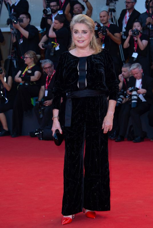 CATHERINE DENEVUE at Joker Screening at 76th Venice Film Festival 08/31/2019