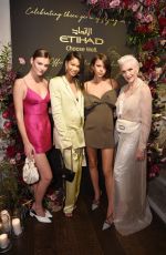 CHANEL IMAN at Etihad Airways Cocktail Party at NYFW in New York 09/10/2019
