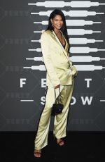 CHANEL IMAN at Savage x Fenty Show in Brooklyn 09/10/2019