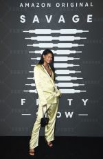 CHANEL IMAN at Savage x Fenty Show in Brooklyn 09/10/2019