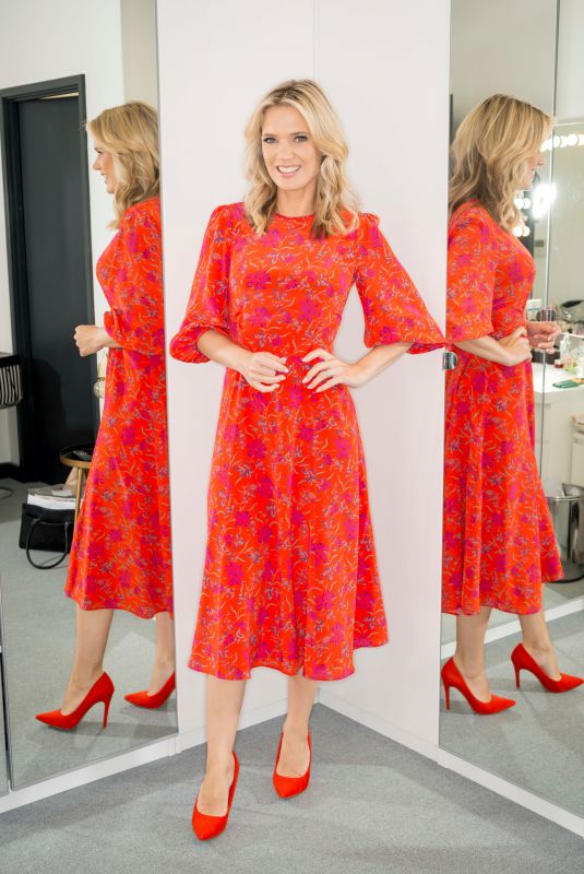 CHARLOTTE HAWKINS at Good Morning Britain TV Show in London 09/19/2019
