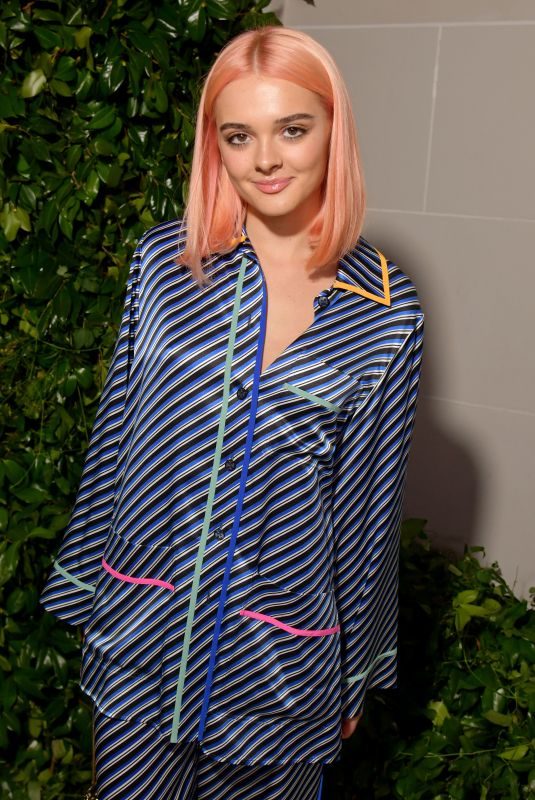 CHARLOTTE LAWRENCE at Tory Burch Fashion Show at NYFW in New York 09/08/2019