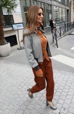 CHERYL COLE Leaves Her Hotel in Paris 09/28/2019