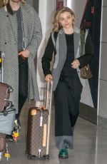 CHLOE MORETZ at Charles-de-gaulle Airport in Paris 09/29/2019