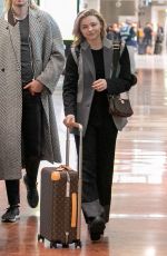 CHLOE MORETZ at Charles-de-gaulle Airport in Paris 09/29/2019