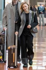 CHLOE MORETZ at Charles-de-gaulle Airport in Paris 09/29/2019