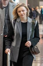 CHLOE MORETZ at Charles-de-gaulle Airport in Paris 09/29/2019