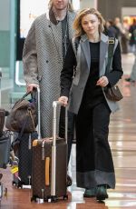 CHLOE MORETZ at Charles-de-gaulle Airport in Paris 09/29/2019