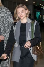 CHLOE MORETZ at Charles-de-gaulle Airport in Paris 09/29/2019