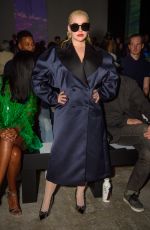 CHRISTINA AGUILERA at Christopher Kane Show at London Fashion Week 09/16/2019