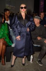 CHRISTINA AGUILERA at Christopher Kane Show at London Fashion Week 09/16/2019