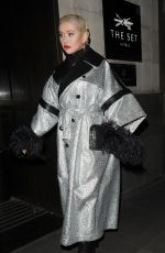 CHRISTINA AGUILERA at Love Magazine London Fashion Week Party 09/16/2019