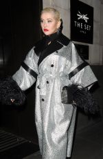 CHRISTINA AGUILERA at Love Magazine London Fashion Week Party 09/16/2019