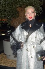 CHRISTINA AGUILERA at Love Magazine London Fashion Week Party 09/16/2019