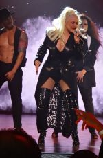 CHRISTINA AGUILERA Performs at Zappos Theater in Las Vegas 09/27/2019