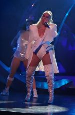 CHRISTINA AGUILERA Performs at Zappos Theater in Las Vegas 09/27/2019