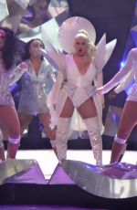 CHRISTINA AGUILERA Performs at Zappos Theater in Las Vegas 09/27/2019