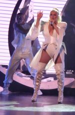 CHRISTINA AGUILERA Performs at Zappos Theater in Las Vegas 09/27/2019