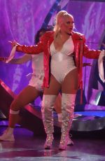 CHRISTINA AGUILERA Performs at Zappos Theater in Las Vegas 09/27/2019