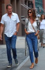 CINDY CRAWFORD and Rande Gerber in Denims Out in New York 09/03/2019