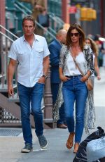 CINDY CRAWFORD and Rande Gerber in Denims Out in New York 09/03/2019
