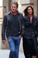 CINDY CRAWFORD and Rande Gerber Out for Dinner in New York 09/02/2019