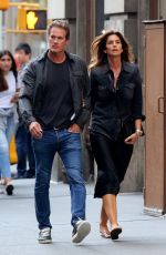 CINDY CRAWFORD and Rande Gerber Out for Dinner in New York 09/02/2019