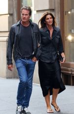 CINDY CRAWFORD and Rande Gerber Out for Dinner in New York 09/02/2019