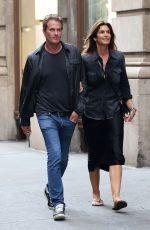 CINDY CRAWFORD and Rande Gerber Out for Dinner in New York 09/02/2019