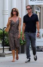 CINDY CRAWFORD and Rande Gerber Out in New York 09/11/2019
