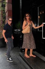 CINDY CRAWFORD and Rande Gerber Out in New York 09/11/2019