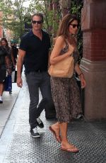CINDY CRAWFORD and Rande Gerber Out in New York 09/11/2019
