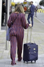 CLAIRE SWEENEY Leaves BBC Breakfast Studios in Manchester 09/18/2019