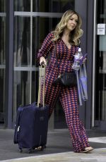 CLAIRE SWEENEY Leaves BBC Breakfast Studios in Manchester 09/18/2019